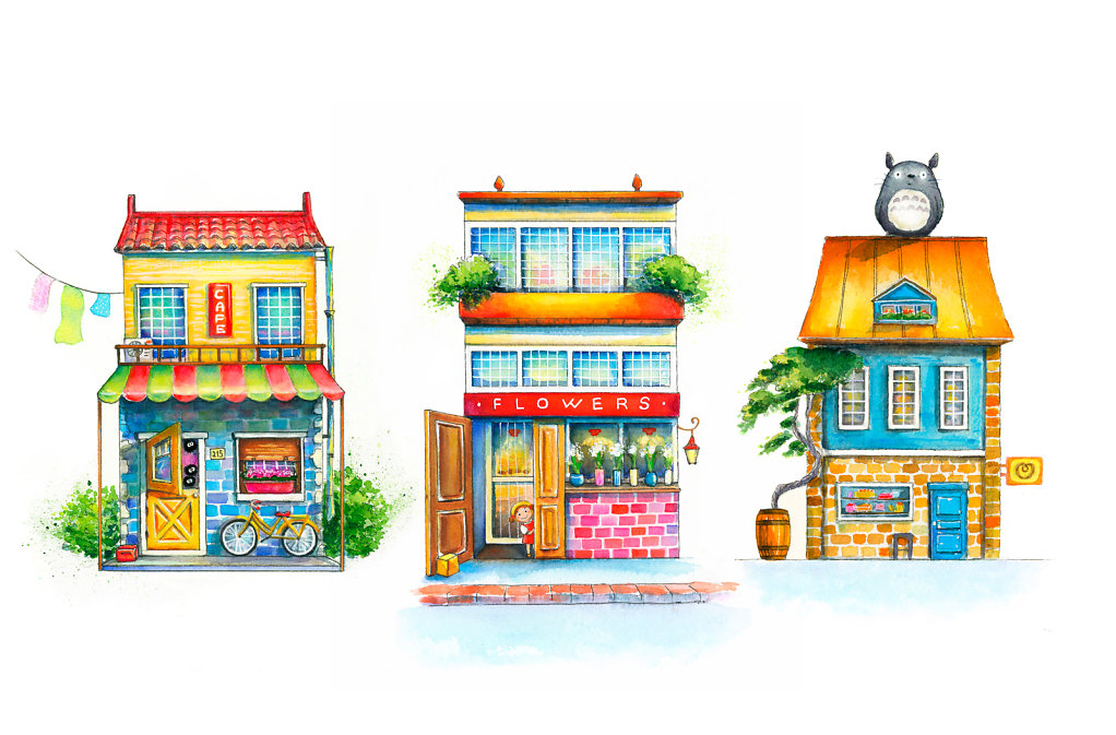 Japanese houses