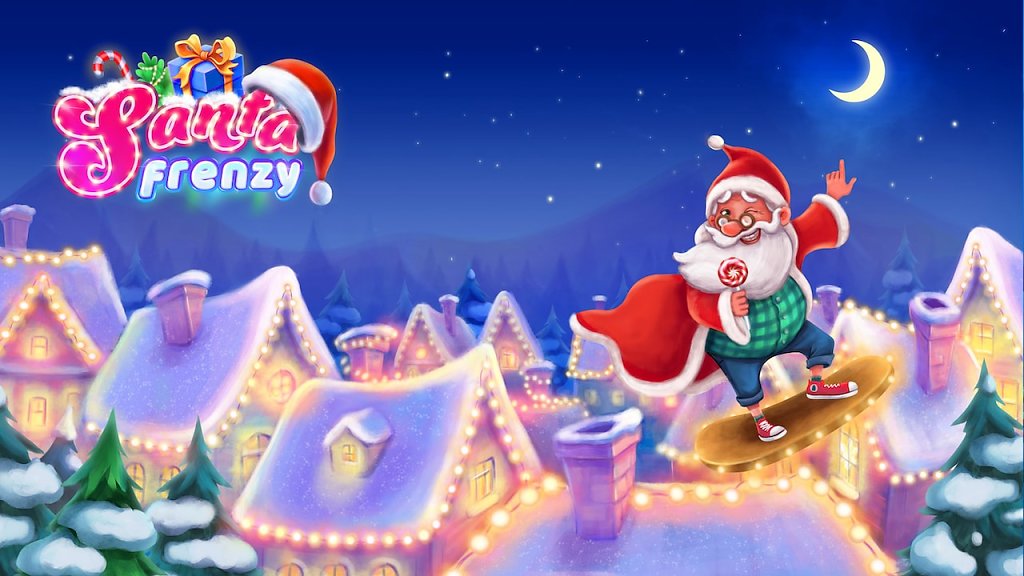 Santa Frenzy - Welcome screen and logo
